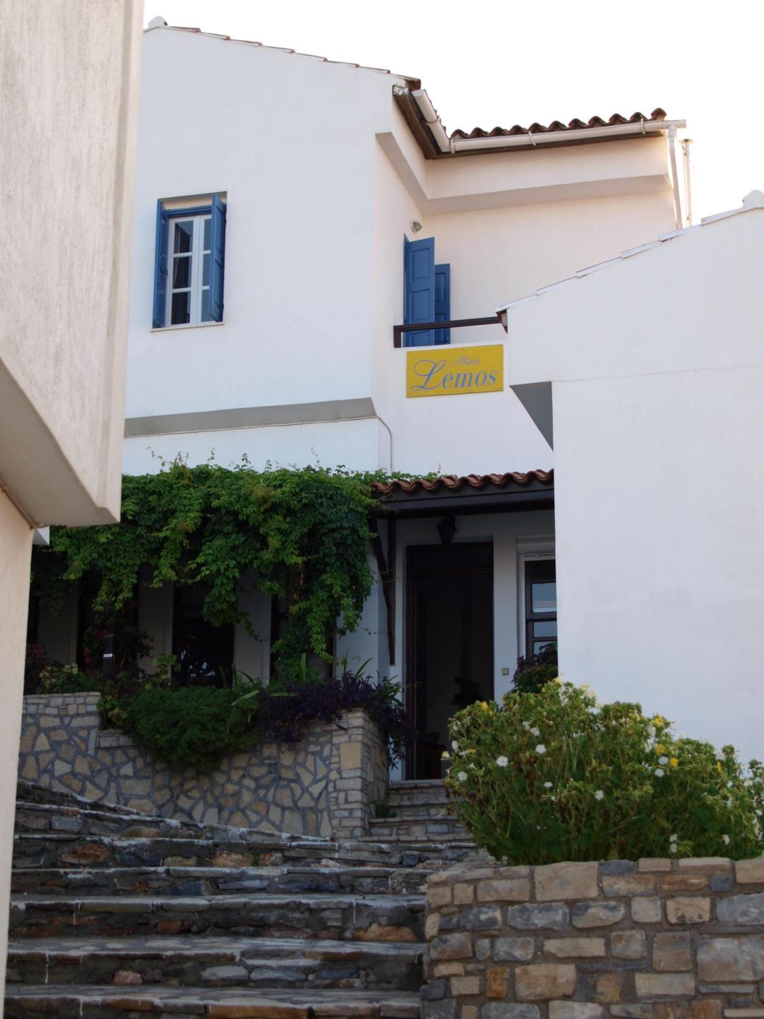 Lemos Hotel Kokkari Bagian luar foto